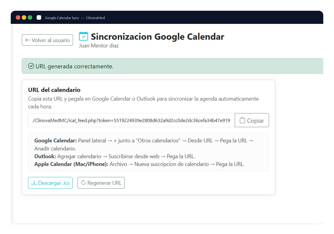 Sincronización Google Calendar / iCal